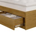 Ver imagem 6 de Cama Casal Base Box 140cm 4 Gavetas Libon Mel B11 - Mpozenato