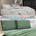 Ver imagem 3 de Jogo Cama Box King Size Lily 300 Fios Bordado Inglês Extra Macio:verde