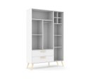 Ver imagem 2 de Guarda-Roupa de Bebê com 3 Portas Retrô Branco Soft Natural Matic