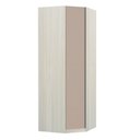 Ver imagem 1 de Guarda Roupa Modulado Canto Obliquo 1 Porta 1 Cabideiro 6 Prateleiras Prime Luciane Móveis
