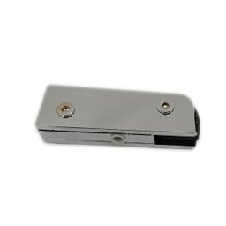 Dobradiça superior 1101s para porta pivotante de vidro temperado blindex - Cromado - 1