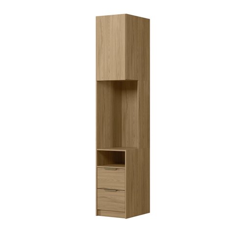 Modulo Mesa de Cabeceira Esquerdo 100% MDF Ravi New Olmo 1315