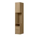 Ver imagem 1 de Modulo Mesa de Cabeceira Esquerdo 100% MDF Ravi New Olmo 1315