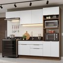 Ver imagem 1 de Armário de Cozinha Completa 270cm Rustic/Branco Stella Madesa 10