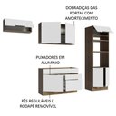 Ver imagem 5 de Armário de Cozinha Completa 270cm Rustic/Branco Stella Madesa 10