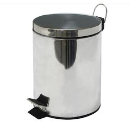 Lixeira Inox 5 Litros Balde Removível - 2