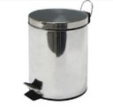 Ver imagem 2 de Lixeira Inox 5 Litros Balde Removível