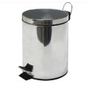 Ver imagem 2 de Lixeira Inox 5 Litros Balde Removível
