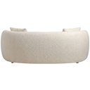 Ver imagem 7 de Sofá 3 Lugares Orgânico para Sala Living 210cm Sonata Bouclé Off White - Nexta Casa