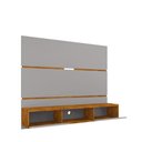Ver imagem 3 de Painel para TV Âmbar 65 Polegadas 160cm Ripado Off White Nature Bechara Móveis