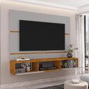 Ver imagem 5 de Painel para TV Âmbar 65 Polegadas 160cm Ripado Off White Nature Bechara Móveis