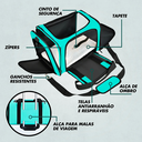 Ver imagem 6 de Bolsa de Viagem para Transporte Pet - Verde