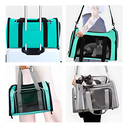 Ver imagem 4 de Bolsa de Viagem para Transporte Pet - Verde