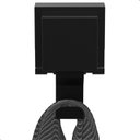 Ver imagem 3 de Porta Papel Higiênico e Cabide Gancho com Ventosa Preto Max