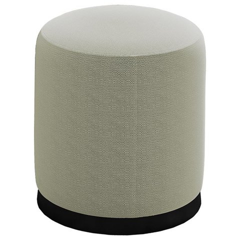 Puff Puf Para Sala Base Metal Saien Linho SL 76 Peer