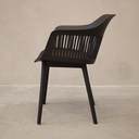 Ver mais imagens de Cadeira de Jantar Design Marcela Preta com Estofado