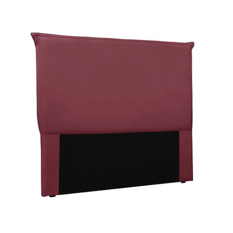 Cabeceira Solteiro 90cm Luna Veludo Vinho - Lucadi Home
