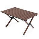 Ver imagem 1 de Mesa Dobravel Compacta Portatil Jardim Piquenique Camping Acampamento Varanda Casa Jogos Sala Estar 