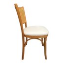 Ver imagem 2 de Cadeira Luxemburgo Assento Estofado Encosto em Tela