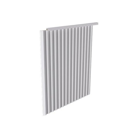 Painel Gizé 144 Santa Luzia Br 14cm - Branco - Branco Único