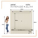 Ver mais imagens de Painel Ripado para Tv até 75 Polegadas Intense com Nicho 229cm