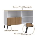 Ver imagem 2 de Rack Sala e Escritório para Tv até 50 Polegadas 118cm com Uma Porta