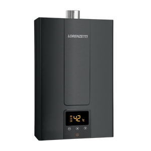 Aquecedor de Água a Gás Lorenzetti 25 Litros Lz 2500de-bk Preto Gn