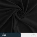 Ver imagem 3 de Cama King Japonesa 210cm Pés Madeira Haru Veludo Preto - Sallar Home