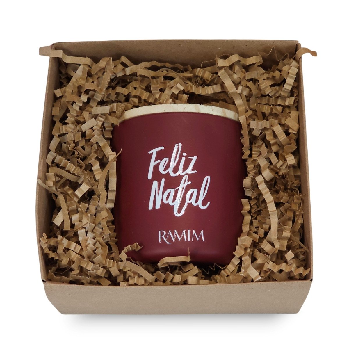 Vela Aromática Feliz Natal Presente Perfeito para o Fim de Ano