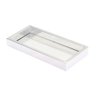 Bandeja Pequena 12x25cm em Aço Inox Polido Linha Larissa Stainless - 1