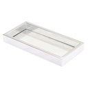 Ver imagem 2 de Bandeja Pequena 12x25cm em Aço Inox Polido Linha Larissa Stainless