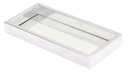 Ver imagem 2 de Bandeja Pequena 12x25cm em Aço Inox Polido Linha Larissa Stainless