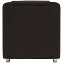 Ver imagem 6 de Kit Namoradeira + 4 Poltronas Decorativas para Sala Mila Suede Cores Pé de Plastico Cromado