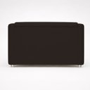 Ver imagem 5 de Kit Namoradeira + 4 Poltronas Decorativas para Sala Mila Suede Cores Pé de Plastico Cromado