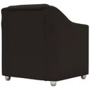 Ver imagem 4 de Kit Namoradeira + 4 Poltronas Decorativas para Sala Mila Suede Cores Pé de Plastico Cromado