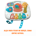 Ver imagem 4 de Mesa de Atividades Infantil Musical e Luzes Didática Interativa Divertida  Com Suporte