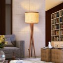 Ver imagem 1 de Luminária Abajur Paris Cúpula Indiana Detalhada Sala Bivolt - Palha/dourado