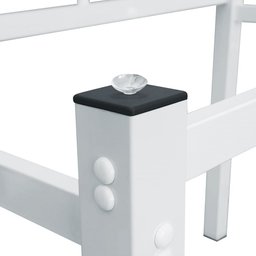 Pés para Mesa de Jantar Base de Mesa Quadrada 0,80 para Tampos de Vidro Madeira ou Granito Mármore B - 3