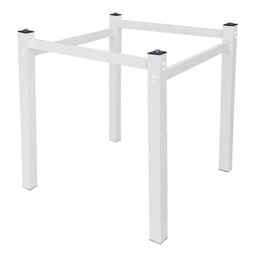 Pés para Mesa de Jantar Base de Mesa Quadrada 0,80 para Tampos de Vidro Madeira ou Granito Mármore B - 1
