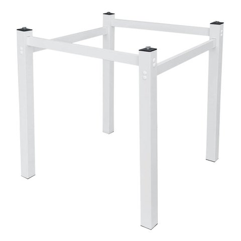 Pés para Mesa de Jantar Base de Mesa Quadrada 0,80 para Tampos de Vidro Madeira ou Granito Mármore B