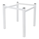 Ver imagem 1 de Pés para Mesa de Jantar Base de Mesa Quadrada 0,80 para Tampos de Vidro Madeira ou Granito Mármore B