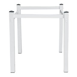 Pés para Mesa de Jantar Base de Mesa Quadrada 0,80 para Tampos de Vidro Madeira ou Granito Mármore B - 2