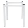 Pés para Mesa de Jantar Base de Mesa Quadrada 0,80 para Tampos de Vidro Madeira ou Granito Mármore B - 2