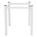 Ver imagem 2 de Pés para Mesa de Jantar Base de Mesa Quadrada 0,80 para Tampos de Vidro Madeira ou Granito Mármore B