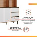 Ver imagem 3 de Armário de Cozinha Completa 5 Portas 3 Gavetas Itália Madeirado/off White