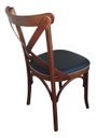 Ver imagem 4 de Kit 4 Cadeiras Madeira Assento Estofadas Gourmet Luxo
