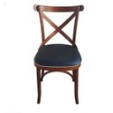 Ver imagem 1 de Kit 4 Cadeiras Madeira Assento Estofadas Gourmet Luxo
