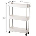 Ver imagem 1 de Prateleira Carrinho Organizador Multiuso 3 Andares Gh202 Glo