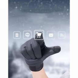 Luva Windproof Touch Screen Insulation Gl05 Gg - Preto - 5