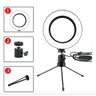 Iluminador Ring Light Tripé Mesa Profissional Youtuber - 1